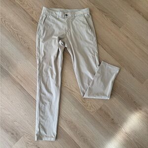 lululemon athletica Light Khaki Chinos